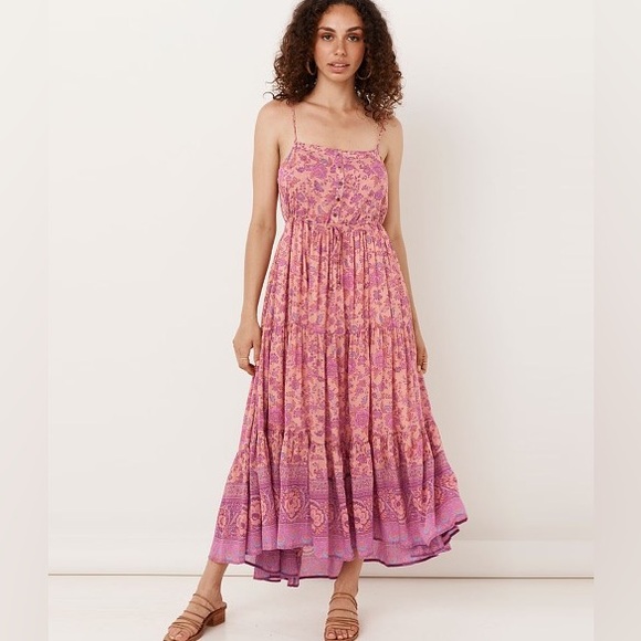 Spell Folk Song Strappy in Blossom Size M 🌸 - Picture 4 of 15